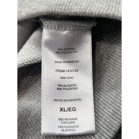 Champion Mens XL Grey Crewneck Sweatshirt Light Weight Pullover 1470782 - Picture 7 of 10